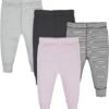 Gerber Baby Girls Active Pants Set | Breathable & Easy Care
