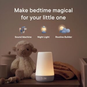 Hatch Rest Baby Sound Machine 2nd Gen: Wi-Fi Night Light, Sleep Trainer & White Noise Soother | Registry Essential