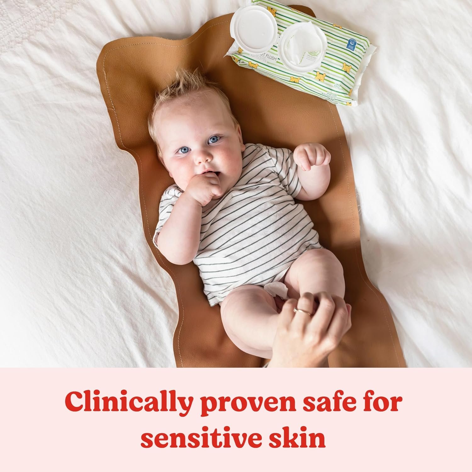 Buy Huggies Natural Care Sensitive Baby Wipes – Unscented & Hypoallergenic (288 Count) - Image 6