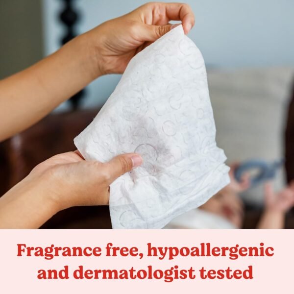 ​Huggies Natural Care Sensitive Baby Wipes - Unscented & Hypoallergenic Wipes for Delicate Skin.