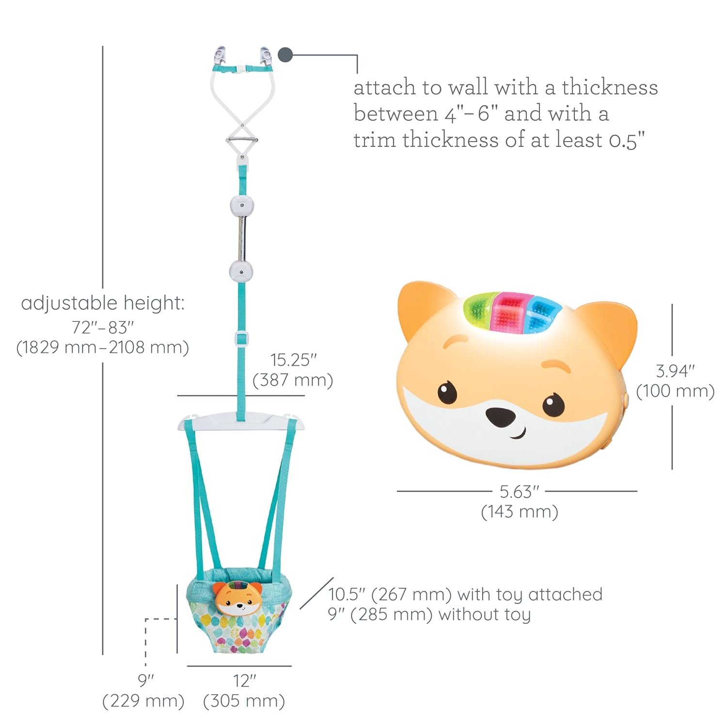 The Most Popular Infantino 2-in-1 Music & Lights Infantino Doorway Jumper Review - Image 8