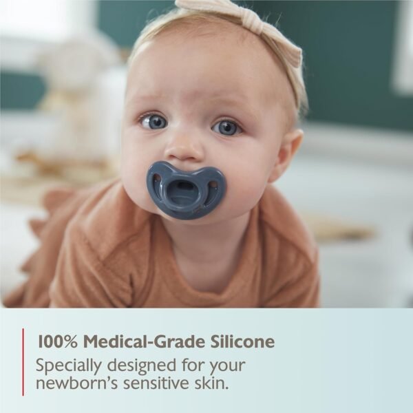 Buy Best NUK Comfy Orthodontic Pacifiers (0-6 Month) – Award-Winning Timeless Collection, 5-Pack Combo - Image 2