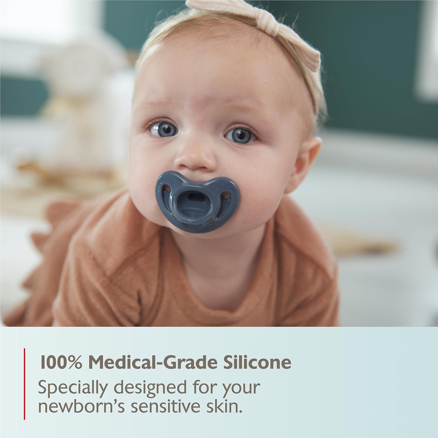 Buy Best NUK Comfy Orthodontic Pacifiers (0-6 Month) – Award-Winning Timeless Collection, 5-Pack Combo - Image 2