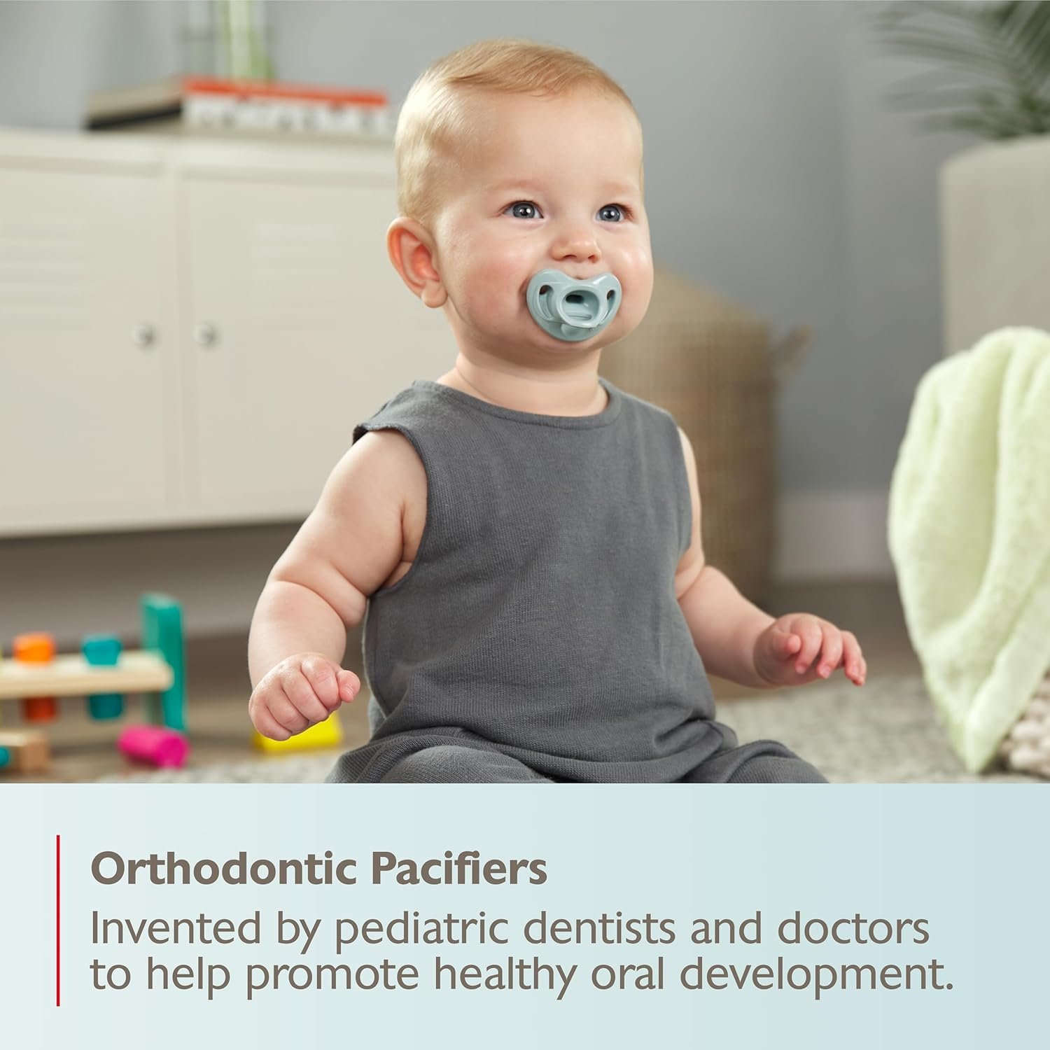 Buy Best NUK Comfy Orthodontic Pacifiers (0-6 Month) – Award-Winning Timeless Collection, 5-Pack Combo - Image 6