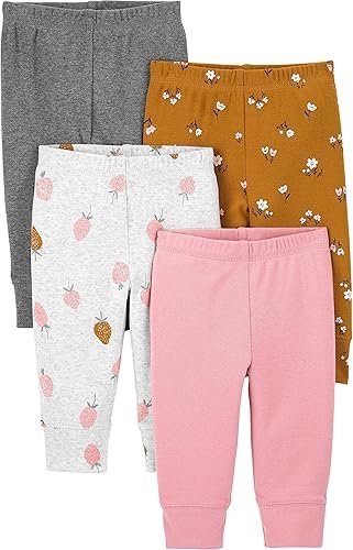 Best Simple Joys by Carter's Baby Pants' 4-Pack - Image 12