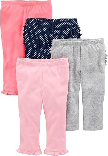 Best Simple Joys by Carter's Baby Pants' 4-Pack - Image 3