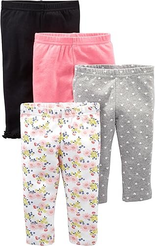 Best Simple Joys by Carter's Baby Pants' 4-Pack - Image 5