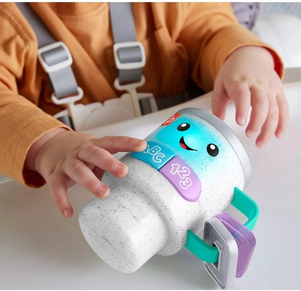 Best Fisher-Price Baby & Toddler Toy Laugh & Learn Coffee Mug Toy for Babies 6+ Months - Image 7