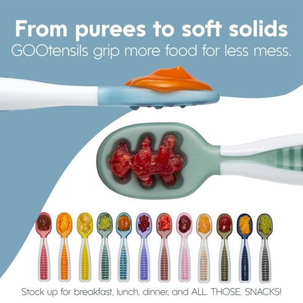 Buy NumNum Baby Spoons Set – Safe, Easy, Fun 6+ Month Self‑Feeding Set - Image 2
