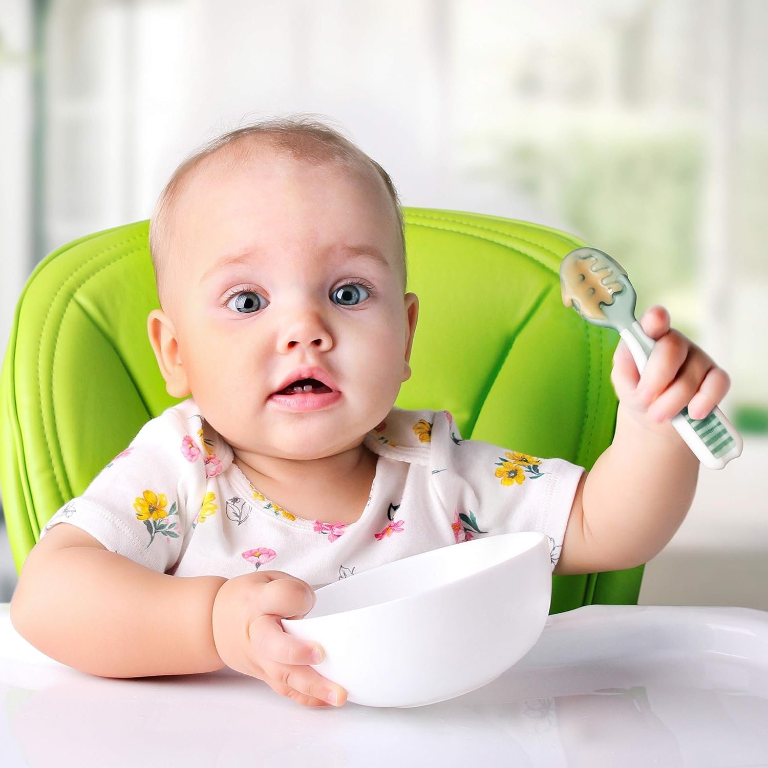 Buy NumNum Baby Spoons Set – Safe, Easy, Fun 6+ Month Self‑Feeding Set - Image 4