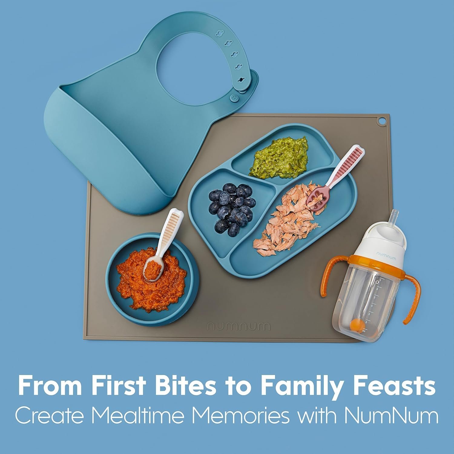 Buy NumNum Baby Spoons Set – Safe, Easy, Fun 6+ Month Self‑Feeding Set - Image 3
