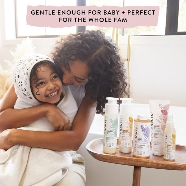 Natural The Honest Company Foaming Bubble Bath – Gentle & Tear-Free for Babies - Image 3
