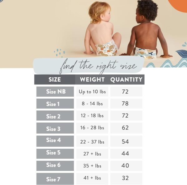 Buy Honest Company Clean Conscious Diapers – Hypoallergenic & Leakproof (72 Count) - Image 7
