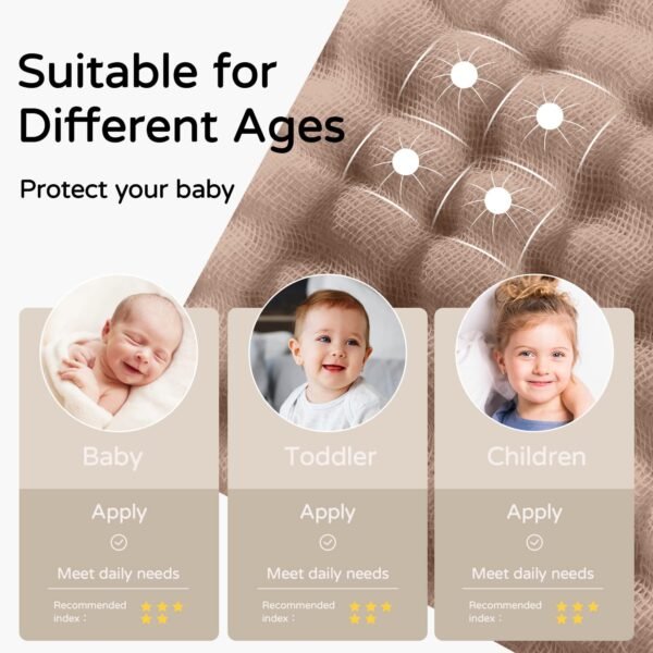 Soft & Gentle Yoofoss Hooded Baby Towels for Newborns - Image 5
